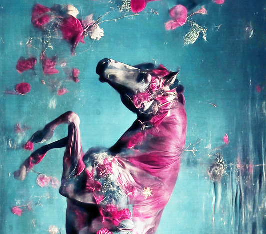 Strofinacci in cotone stampato / Serie ondulata