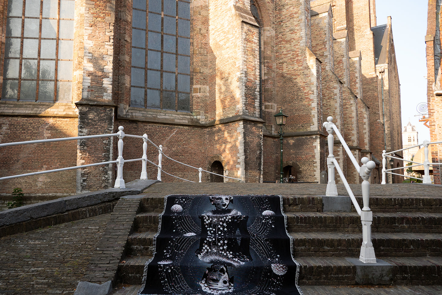 Luxe Jacquard Geweven Deken / Gemini Noir