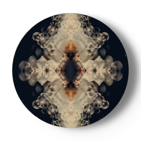 Porcelain plate / Ethereal series 